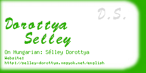 dorottya selley business card